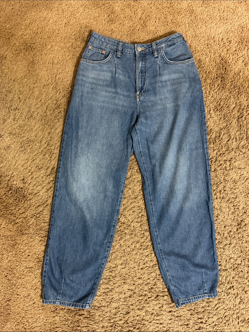 Pilcro The Breaker Relaxed Denim Jeans Lightweight size 28 Tall Casual Spring